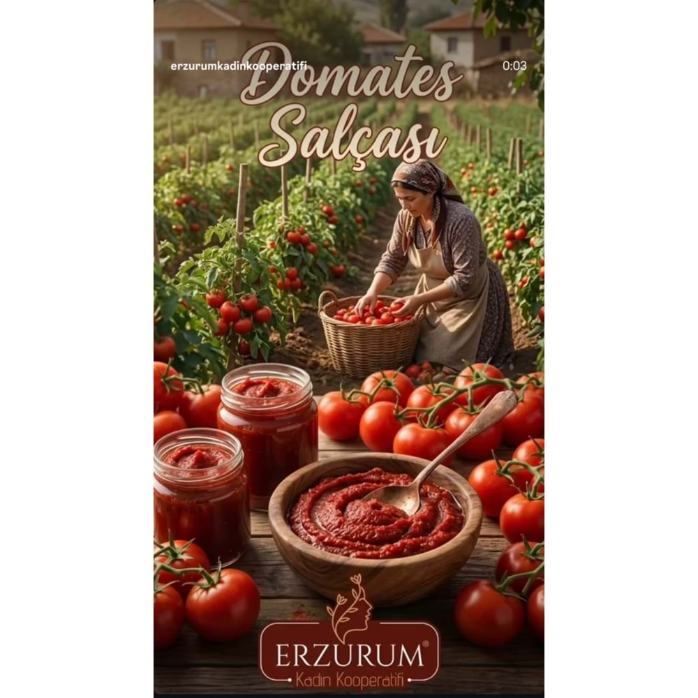 DOMATES SALÇASI 1000 GR