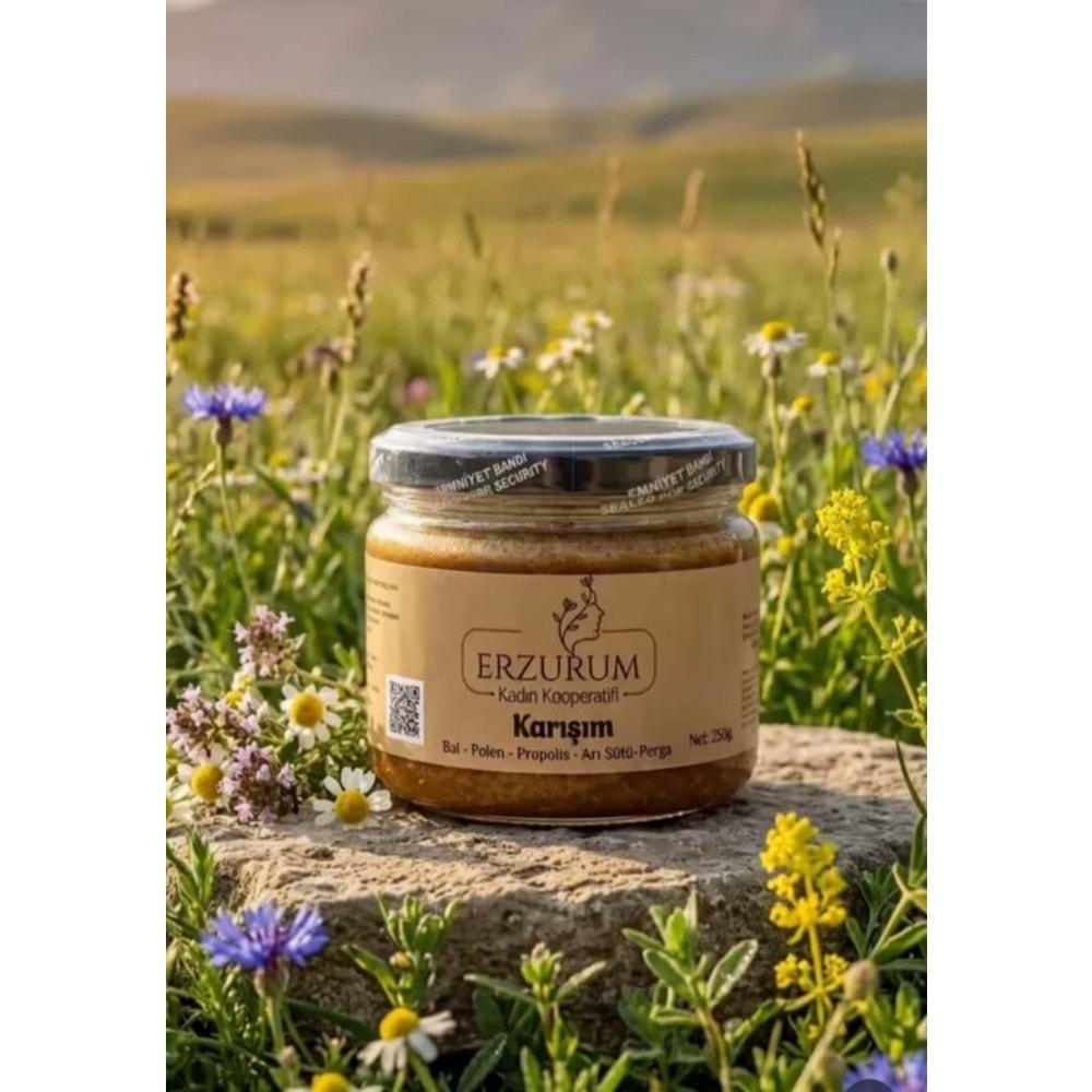 ARI ÜRÜNLERİ KARIŞIMI ERZURUM KADIN KOOPERATİFİ 350 GR