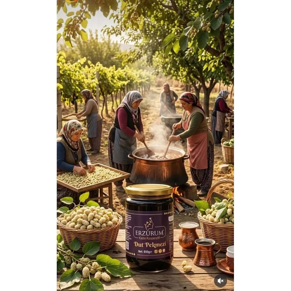 ERZURUM KADIN KOOPERATİFİ DUT PEKMEZİ 800 GR