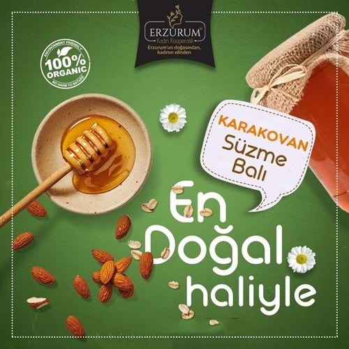 KARAKOVAN SÜZME BAL 850 GR